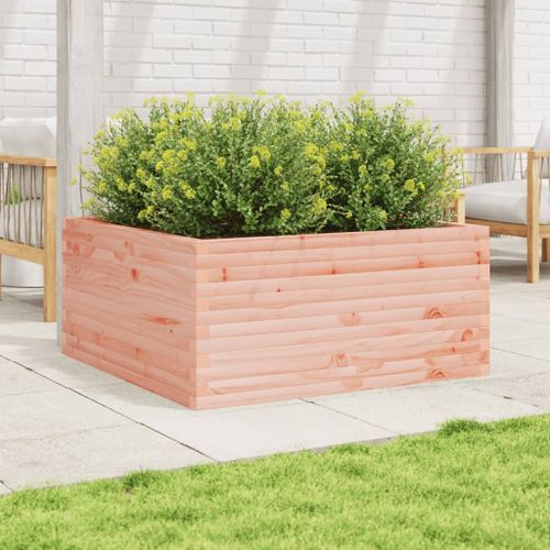 Jardinière 100x100x46 cm bois massif de douglas - Photo n°3; ?>