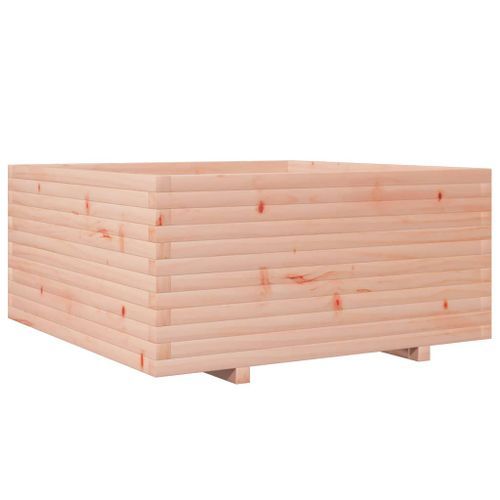 Jardinière 100x100x49,5 cm bois massif de douglas - Photo n°2; ?>