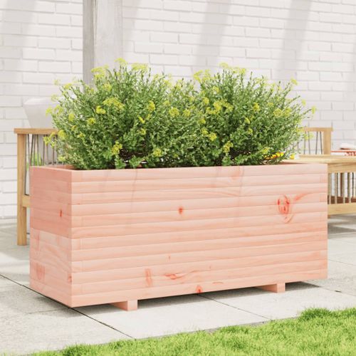 Jardinière 110x40x49,5 cm bois massif de douglas - Photo n°3; ?>