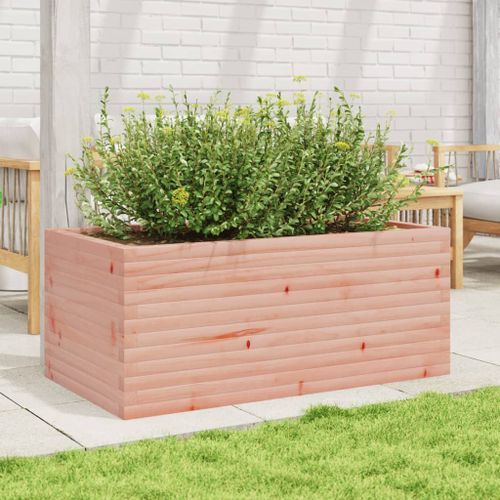 Jardinière 110x60x45,5 cm bois massif de douglas - Photo n°3; ?>