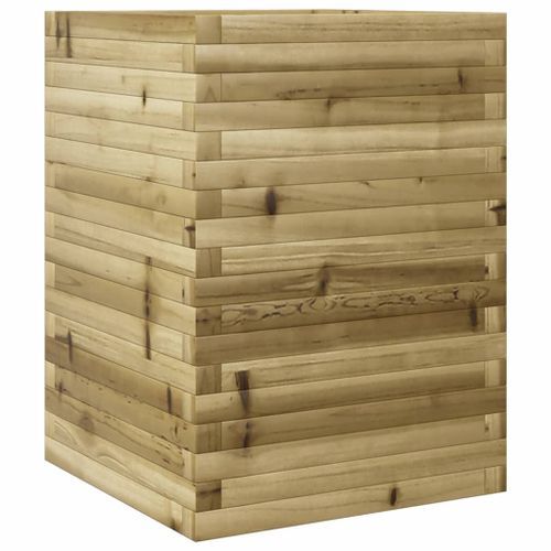 Jardinière 50x50x68,5 cm bois de pin imprégné - Photo n°2; ?>