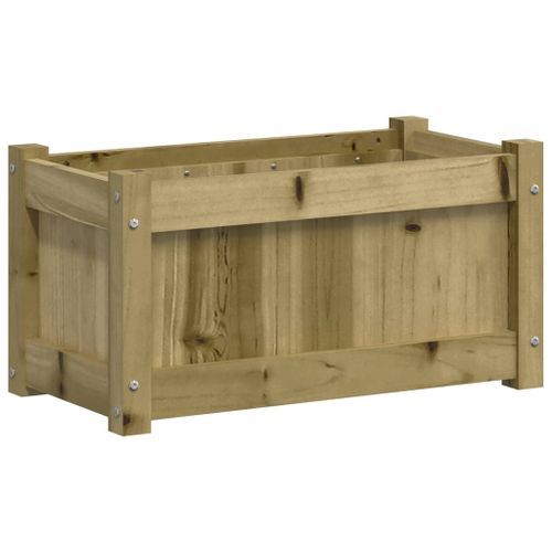 Jardinière 60x31x31 cm bois de pin imprégné - Photo n°2; ?>