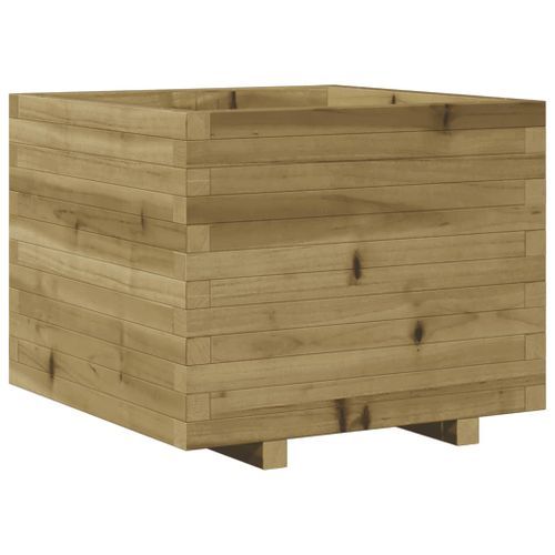 Jardinière 60x60x49,5 cm bois de pin imprégné - Photo n°2; ?>