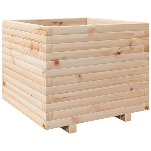 Jardinière 60x60x49,5 cm bois de pin massif - Photo n°2; ?>