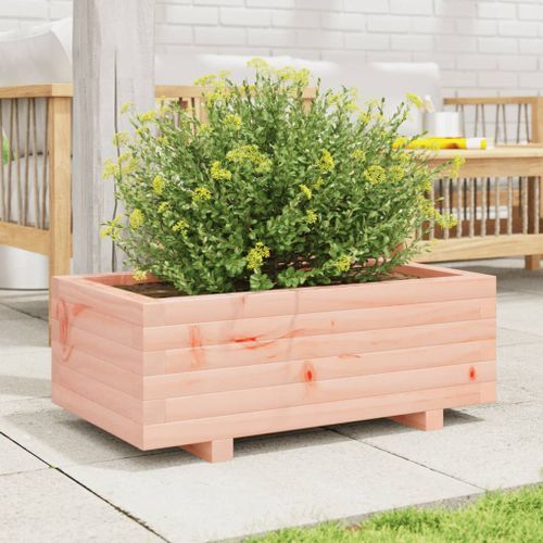 Jardinière 70x40x26,5 cm bois massif douglas - Photo n°3; ?>