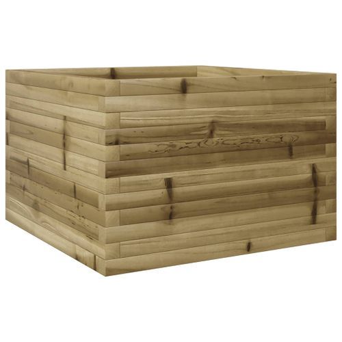 Jardinière 70x70x45,5 cm bois de pin imprégné - Photo n°2; ?>