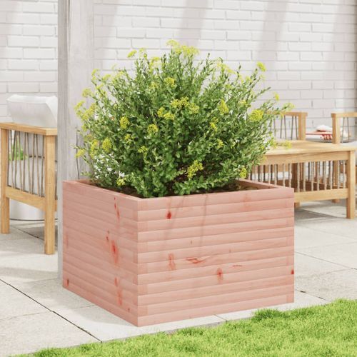 Jardinière 70x70x45,5 cm bois massif de douglas - Photo n°3; ?>