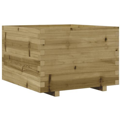 Jardinière 70x70x49,5 cm bois de pin imprégné - Photo n°2; ?>