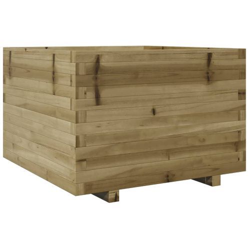 Jardinière 70x70x49,5 cm bois de pin imprégné - Photo n°2; ?>