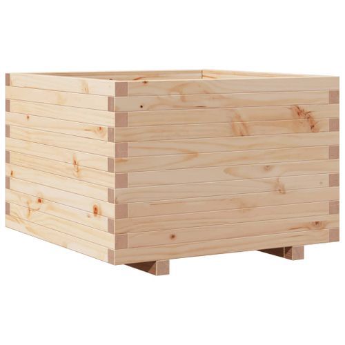 Jardinière 70x70x49,5 cm bois de pin massif - Photo n°2; ?>