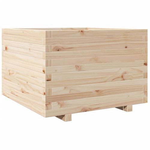 Jardinière 70x70x49,5 cm bois de pin massif - Photo n°2; ?>