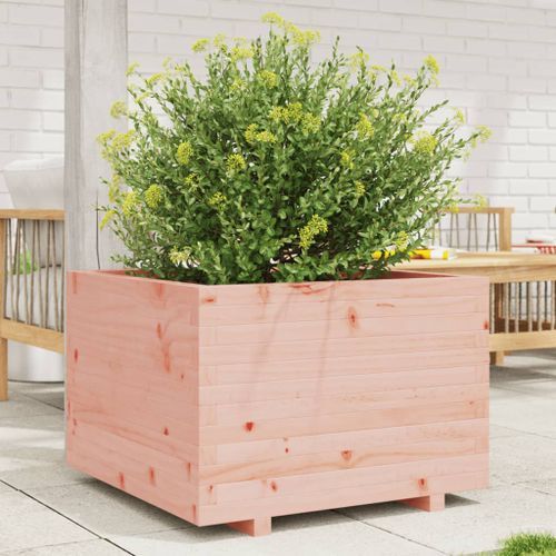 Jardinière 70x70x49,5 cm bois massif douglas - Photo n°3; ?>