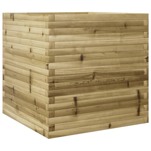 Jardinière 70x70x68,5 cm bois de pin imprégné - Photo n°2; ?>