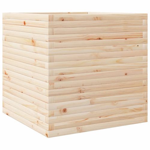 Jardinière 70x70x68,5 cm bois de pin massif - Photo n°2; ?>