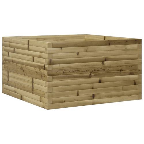 Jardinière 80x80x45,5 cm bois de pin imprégné - Photo n°2; ?>