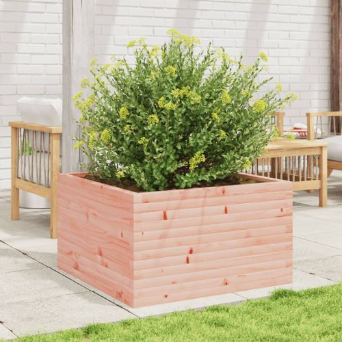 Jardinière 80x80x45,5 cm bois massif de douglas - Photo n°3; ?>