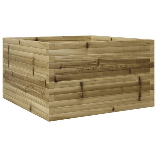 Jardinière 80x80x46 cm bois de pin imprégné - Photo n°2; ?>