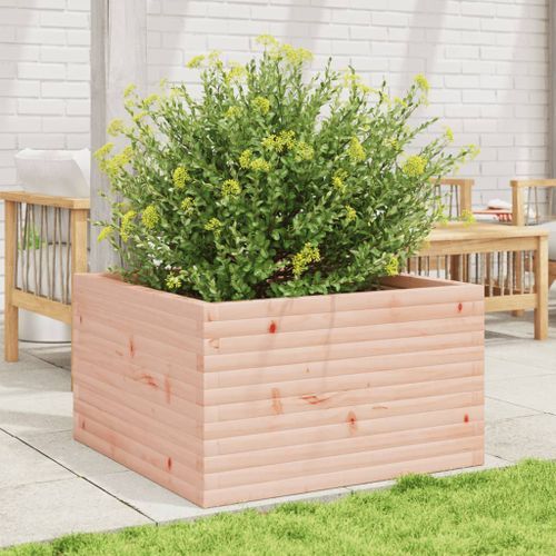 Jardinière 80x80x46 cm bois massif de douglas - Photo n°3; ?>