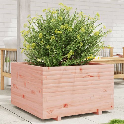 Jardinière 80x80x49,5 cm bois massif de douglas - Photo n°3; ?>