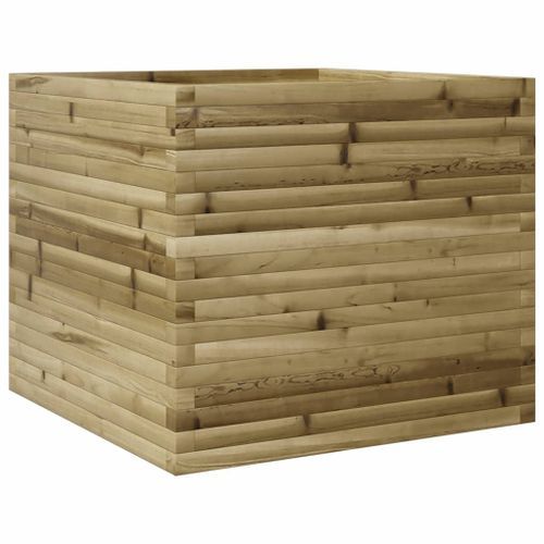 Jardinière 80x80x68,5 cm bois de pin imprégné - Photo n°2; ?>