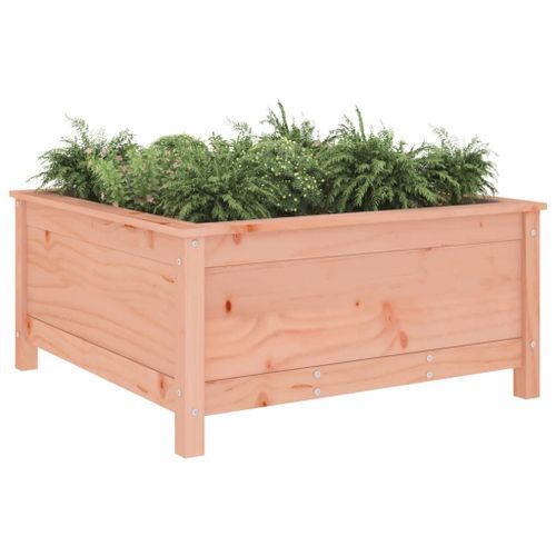 Jardinière 82,5x82,5x39 cm bois massif douglas - Photo n°3; ?>