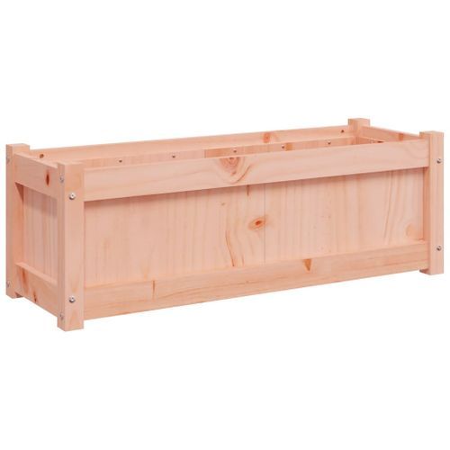 Jardinière 90x31x31 cm bois massif douglas - Photo n°2; ?>