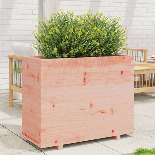 Jardinière 90x40x72,5 cm bois massif douglas - Photo n°3; ?>