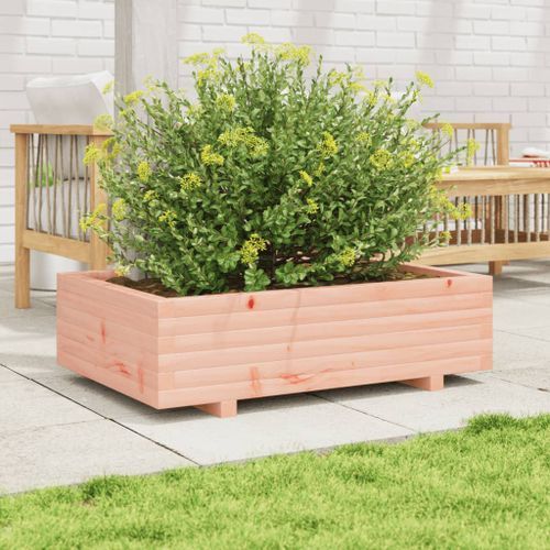 Jardinière 90x60x26,5 cm bois massif de douglas - Photo n°3; ?>