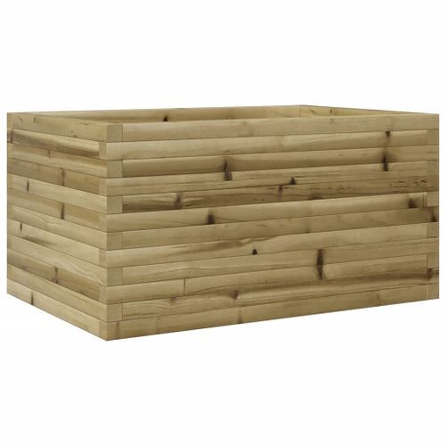 Jardinière 90x60x45,5 cm bois de pin imprégné - Photo n°2; ?>