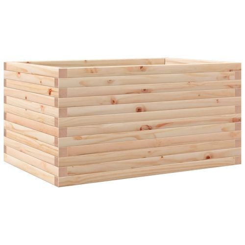 Jardinière 90x60x45,5 cm bois de pin massif - Photo n°2; ?>