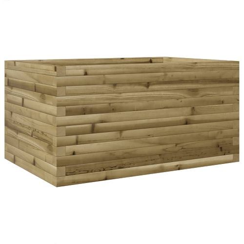 Jardinière 90x60x46 cm bois de pin imprégné - Photo n°2; ?>