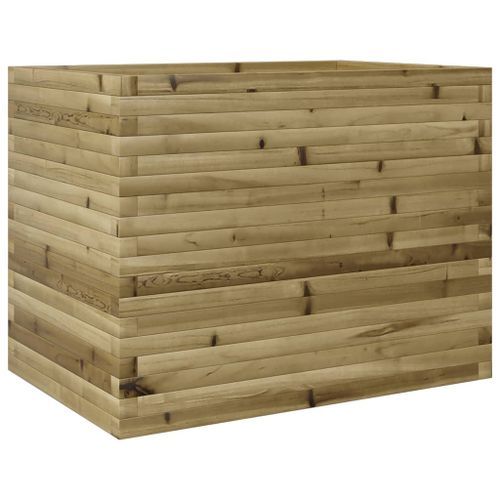 Jardinière 90x60x68,5 cm bois de pin imprégné - Photo n°2; ?>