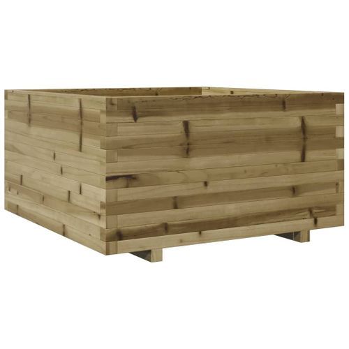 Jardinière 90x90x49,5 cm bois de pin imprégné - Photo n°2; ?>