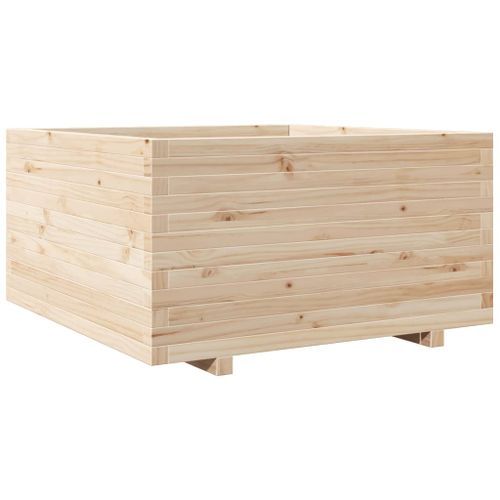 Jardinière 90x90x49,5 cm bois de pin massif - Photo n°2; ?>