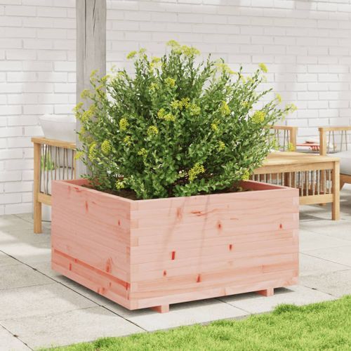 Jardinière 90x90x49,5 cm bois massif de douglas - Photo n°3; ?>