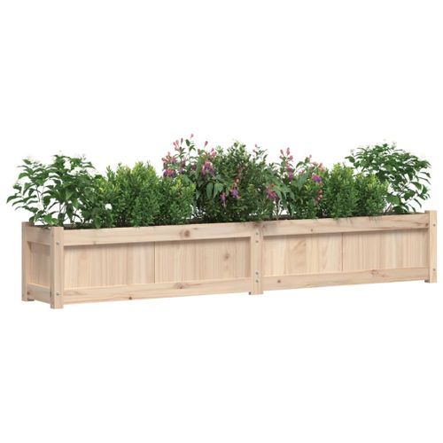 Jardinières 2 pcs bois de pin massif - Photo n°3; ?>