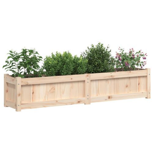 Jardinières 2 pcs bois de pin massif - Photo n°3; ?>