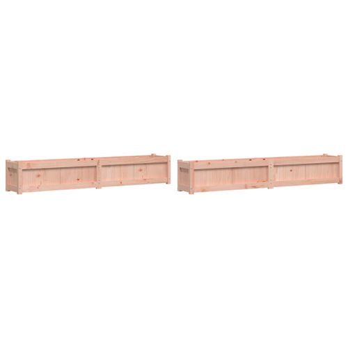 Jardinières 2 pcs bois massif douglas - Photo n°2; ?>