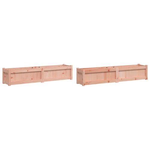 Jardinières 2 pcs bois massif douglas - Photo n°2; ?>