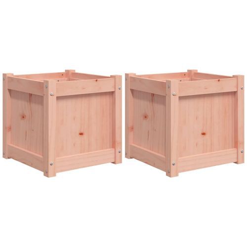 Jardinières 2 pcs bois massif douglas - Photo n°2; ?>