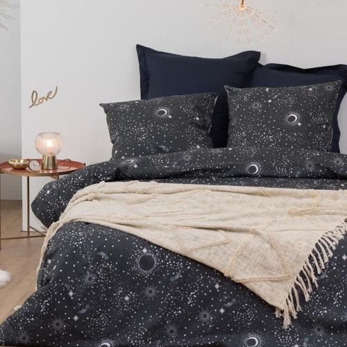 Jeté de lit - 130 x 180 cm - Beige - Photo n°2; ?>