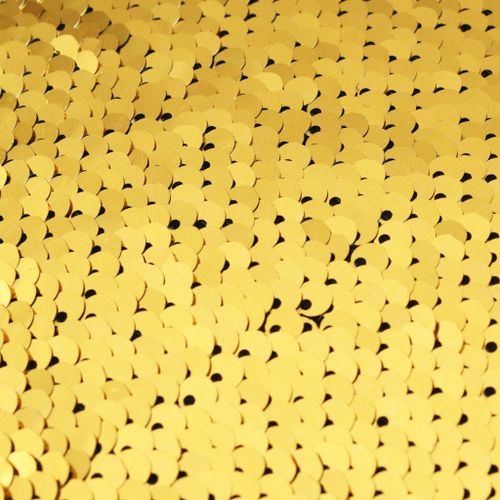 Jeu de coussin avec paillettes 2 pcs 45 x 45 cm Doré et argenté - Photo n°3; ?>