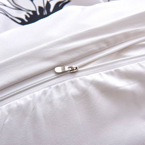 Jeu de housse de couette Design floral 140x220/60x70 cm - Photo n°3; ?>