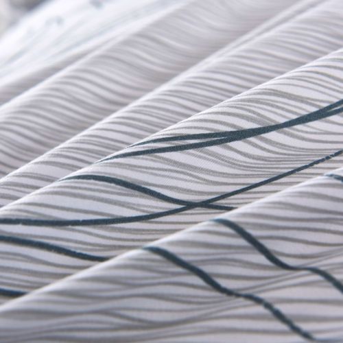 Jeu de housse de couette Motif de cercles 155x200/80x80 cm - Photo n°2; ?>