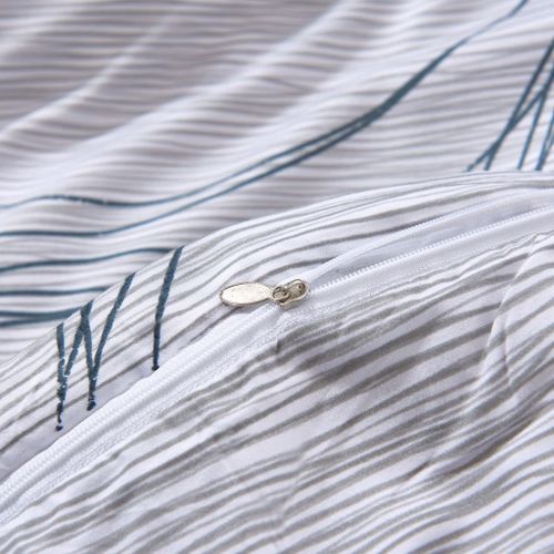 Jeu de housse de couette Motif de cercles 155x200/80x80 cm - Photo n°3; ?>