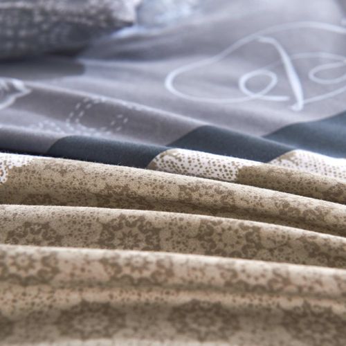 Jeu de housse de couette Motif floral 140x220/60x70 cm 3 - Photo n°2; ?>