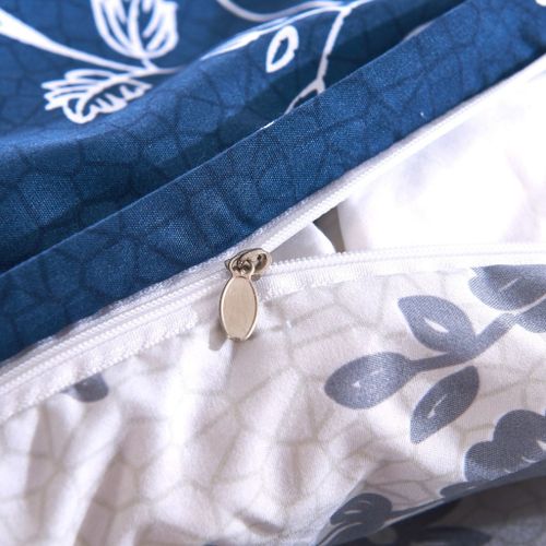 Jeu de housse de couette Motif floral 155x220/80x80 cm 3 - Photo n°3; ?>