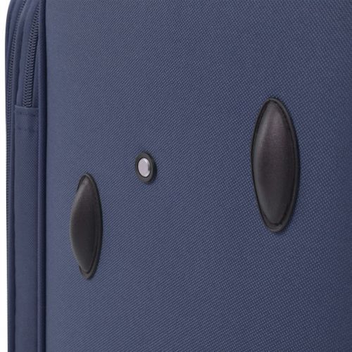 Jeu de valises souples 3 pcs Bleu marine - Photo n°3; ?>