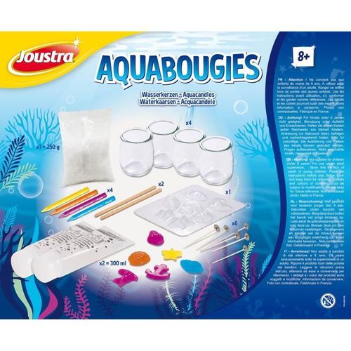 JOUSTRA - Kit de création de Bougies Aqua - Photo n°3; ?>
