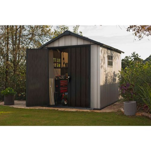 Keter Abri de jardin Oakland 7511 anthracite - Photo n°3; ?>